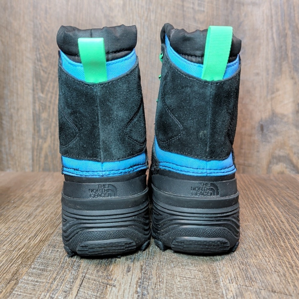 THE NORTH FACE YOUTH ALPENGLOW V WATERPROOF BOOTS BLUE / BLACK Size US 13 C Kids - Picture 7 of 13